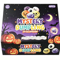 Halloween Cute Scary Ghost Maruko Squishy Squeeze Toy Set - Mini Portable Stress Fidget Item, Squishy Haul Sensory Kids Toy, Unique Whimsical Party Treat Bag Filler & Whimsical Gift, Fidgets